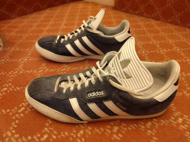 Adidas Samba Suede Blue Size 10 - Very good condition