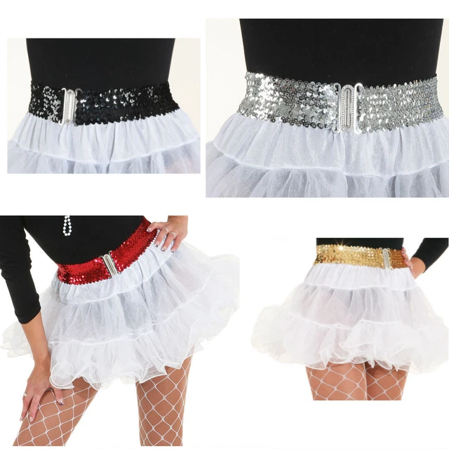 Retro Paillettes Cintura Donna Charleston Paillettengürtel Cintura