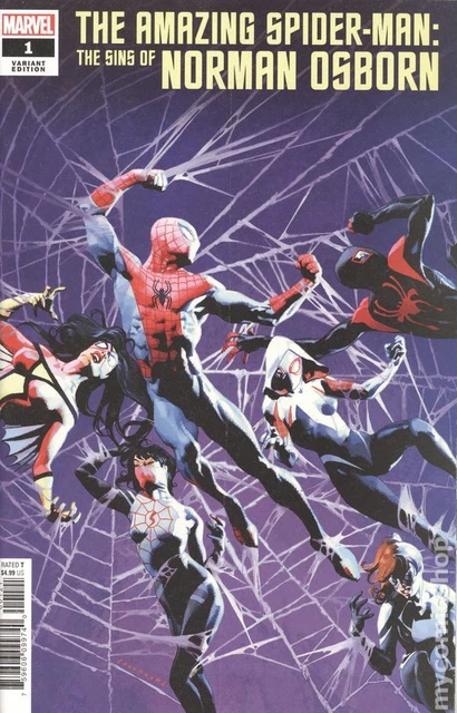 Amazing Spider-Man Sins of Norman Osborn 1B Rojas Variant VF/NM 9.0 2020