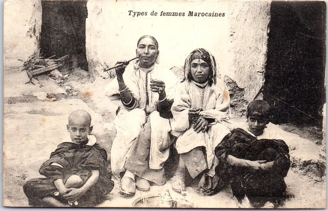 MAROC SCENES ET TYPES Carte postale ancienne [REF 49502]