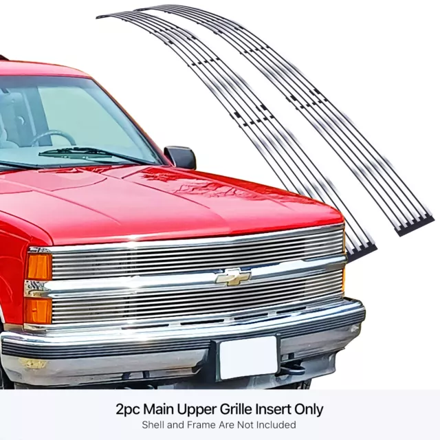 For 94-99 C/K Pickup/Suburban/Blazer/Tahoe Phantom Billet Grille Grill Insert