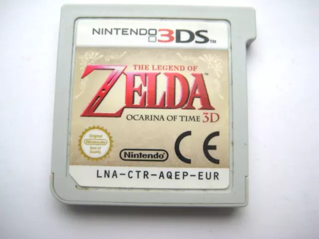The Legend Of Zelda: Ocarina Of Time 3D (Nintendo 3DS, 2011)