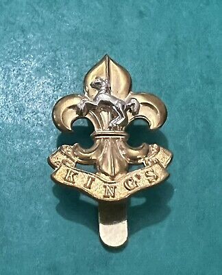 Amo, The Kings Regiment ( Machester, Liverpool ) Cap Badge