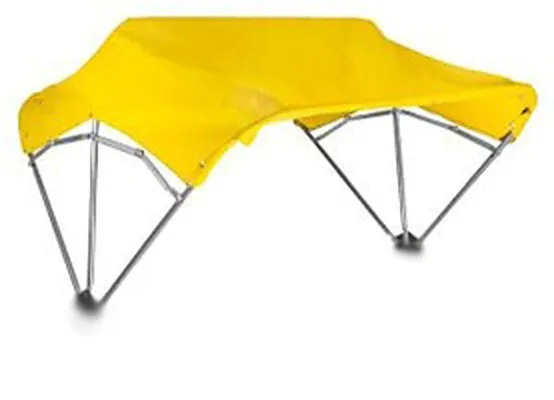 SNOWCO SMA Jumbo Size Canopy Sunshade Kit 3-Bow with mounting bracket 402-406110