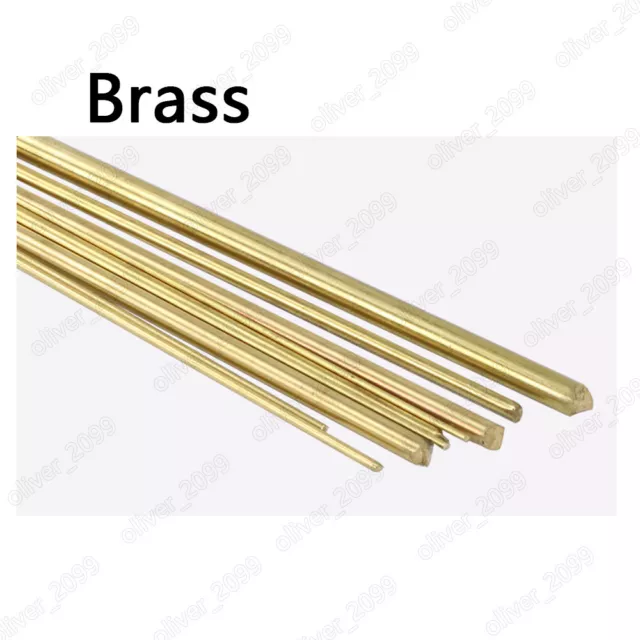 Brass Round Rods Brass Stick Solid Brass Bar Select Size