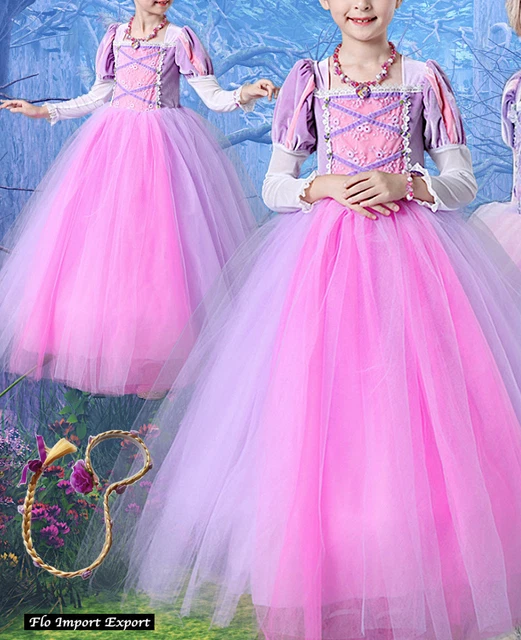Rapunzel hotsell vestito carnevale