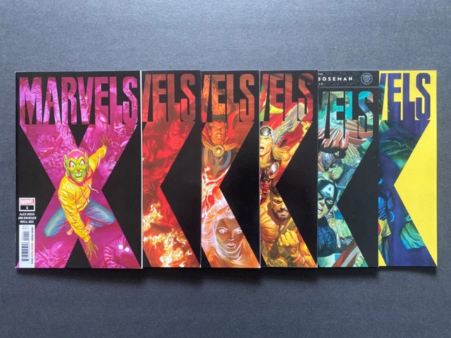 Marvels X #1-6 2020 / Main Covers Full Set