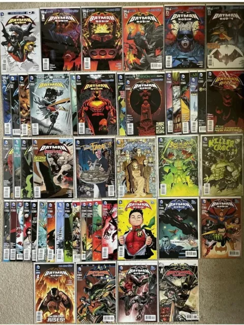 Batman and Robin Volume 2 New 52 #0-40 +3 Annual Complete Set 2011 DC Comics Lot