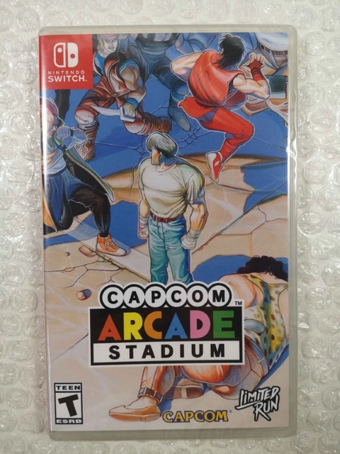 CAPCOM ARCADE STADIUM Vol.1 (Final Fight Cover) Switch Usa New