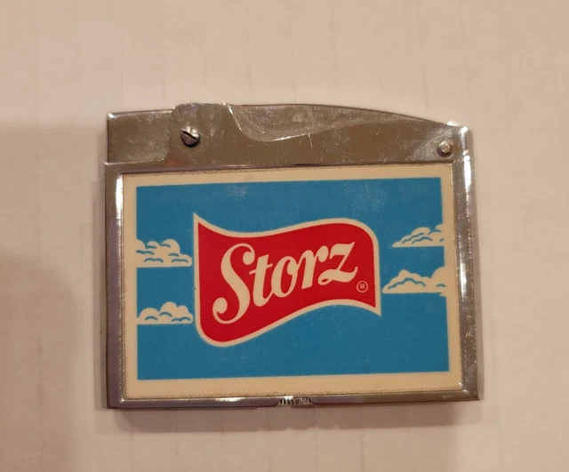 RARE Vintage Storz Beer Advertising Cigarette Lighter Japan
