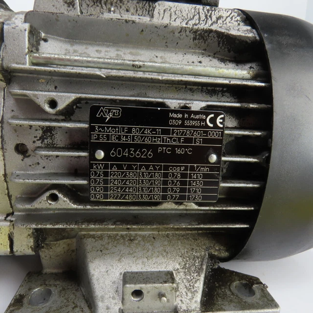 Hydac Cooling MFZP-2/2.1P/80/15 0.75/0.90kW Direct Drive Cooling Vane Pump 3PH 3