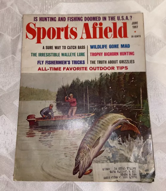 SPORTS AFIELD MAGAZINE June 1967 Hunting Fishing Related Vintage Back Issue  $8.99 - PicClick