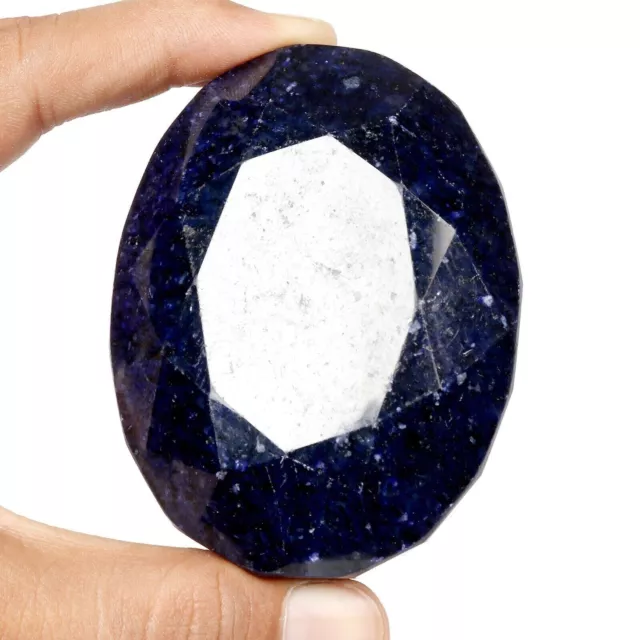 AAA+ 862 Ct. Natural Huge Blue Sapphire Oval Cut Loose Gemstone Gift for Women