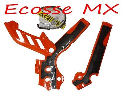 Acerbis KTM EXCF250 EXCF350 EXF450 2012-2016 Acerbis Protections Cadre X-Grip Orange 