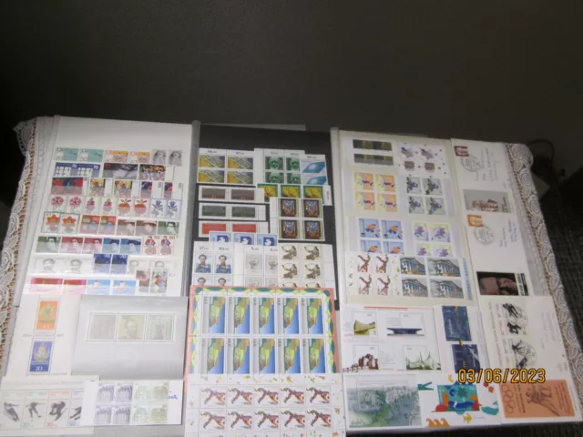 Briefmarken BRD ab 70 Jahre, 31 t, Posten & Lots, Postfrisch