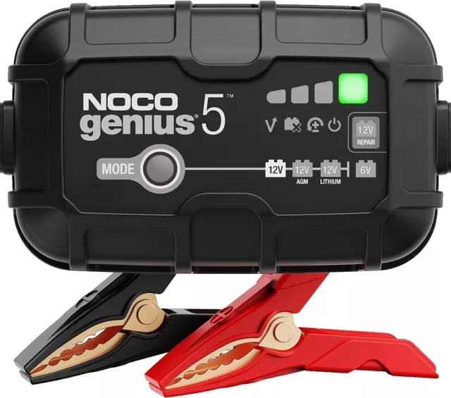 Noco Musique 5 Chargeur Et Mainteneur de Recharge Professionnel 6V-12V -5AMP