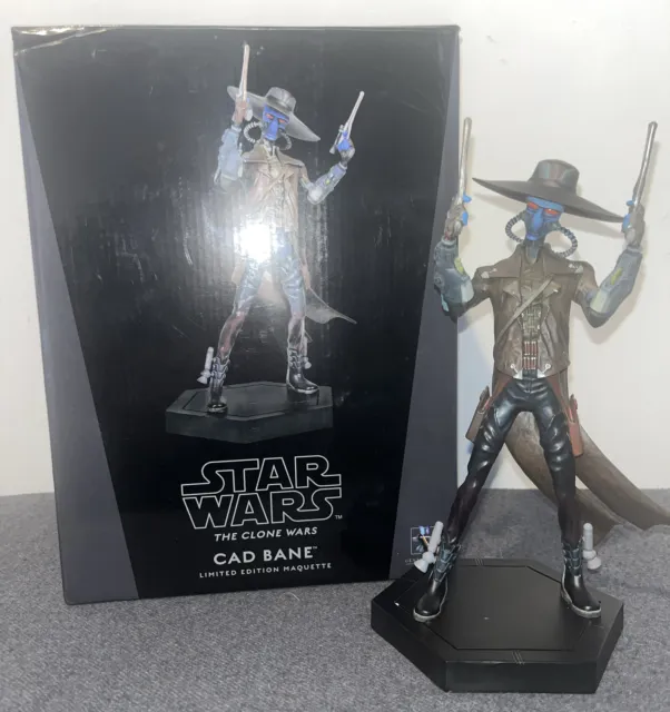 Star Wars Clone Wars Cad Bane Maquette Gentle Giant Limited Edition-649/850 - UK