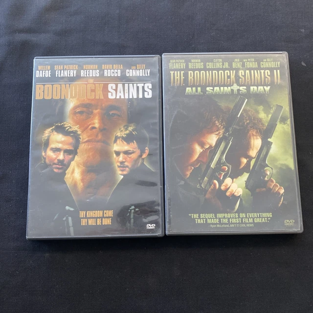 THE BOONDOCK SAINTS Boondock Saints All Saints Day DVD Lot