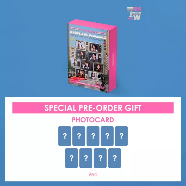 TWICE 2024 Season's Greetings News Room Apple Music Preorder POB Photocard