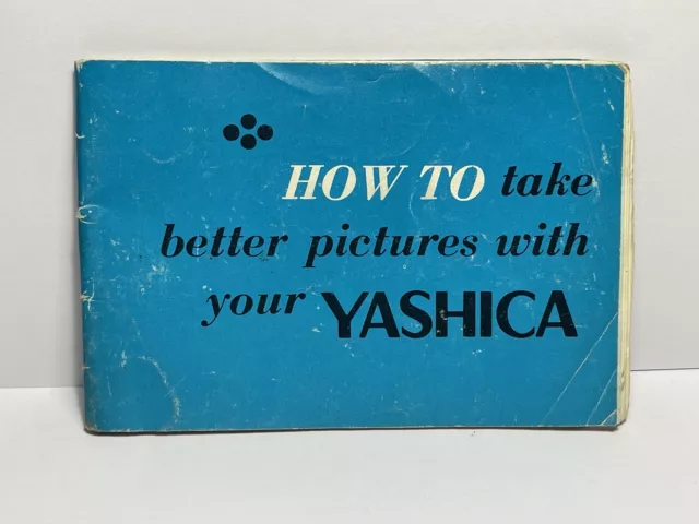 Brochure/Notice/Guide Anglais How to take better pictures with YASHICA System