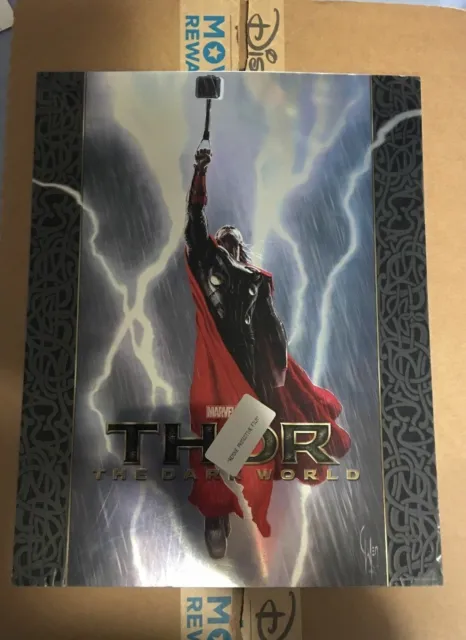 Thor The Dark World Foil Poster Metal Print Charlie Wen Disney LIMITED EDITION