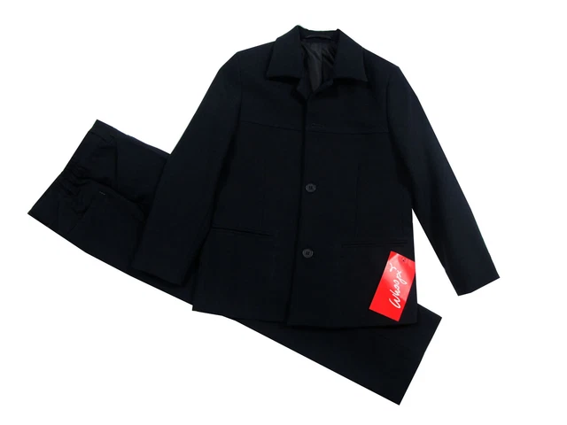 Whoopi Anzug Zweiteiler Sakko Blazer Jacke Hose Festlich Schwarz Größe 128,152