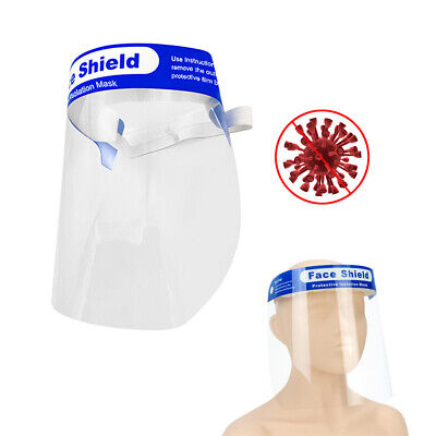 Anti-Splash Full Face Shield Safety Reusable Washable Protection Cover Face Mask