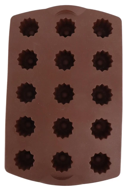 TUPPERWARE molde para hornear marrón molde de bombón Ø 29 cm silicona