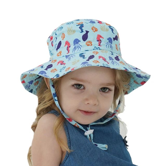 Fisherman Hat Print Foldable Toddlers Fisherman Hat Breathable
