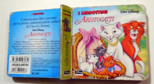 VINTAGE I LIBROTTINI Gli Aristogatti Walt Disney 2001 EUR 1,99 - PicClick IT