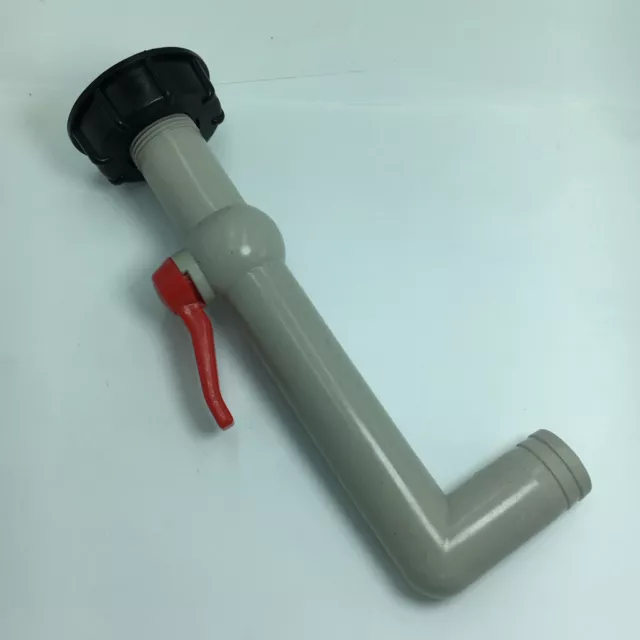 Adaptateur d'eau du robinet à valve de réservoir IBC à connecteur rapide 60