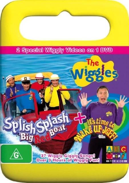 WIGGLES THE SPLISH Splash Big Red Boat Wake Up Jeff DVD 2006 Region WIGGLES THE SPLISH Splash Big Red Boat Wake Up Jeff DVD 2006 Region