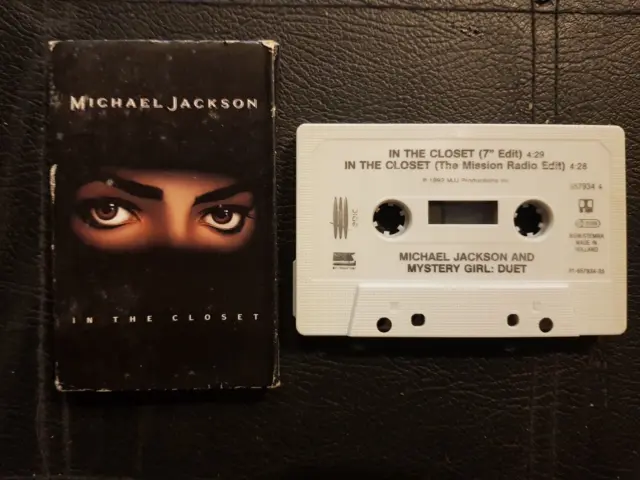 Michael Jackson In the closet Cassette Single  K7 Audio Tape 1992
