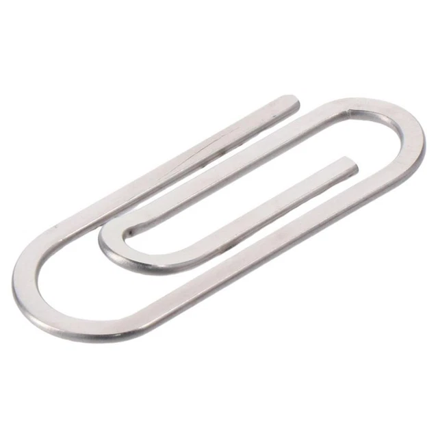 4PCS SILVER CREDIT Card Clip Document Ticket Holder Men's Boy's Gift £7