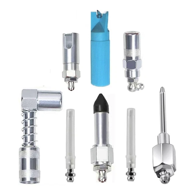 GREASE INJECTOR FITTINGS and Tips Grease Injector Needle Nozzle ...