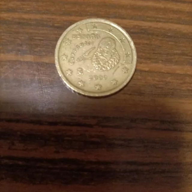 50 cent münze 2000 espana