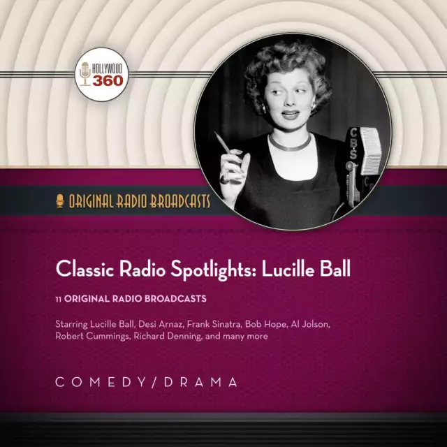 Classic Radio Spotlights: Lucille Ball by  Hollywood 360 2016 Unabridged CD 9781