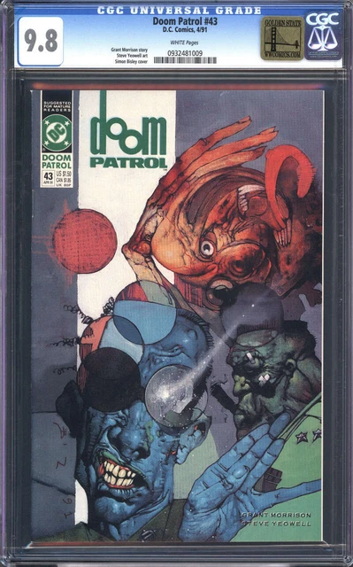 Doom Patrol #43 Cgc 9.8 White Pages // Dc Comics 1991