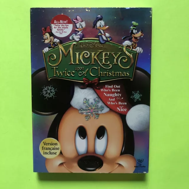 Mickeys Twice Upon A Christmas Dvd