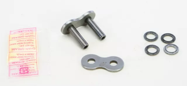 DID 530 VX Pro-Street Series ZJ X-Ring Rivet Master Connecting Link (Natural)