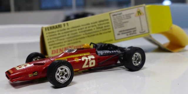 Authentique Dinky Toys 23J FERRARI F1 N°3 Très très proche du neuf