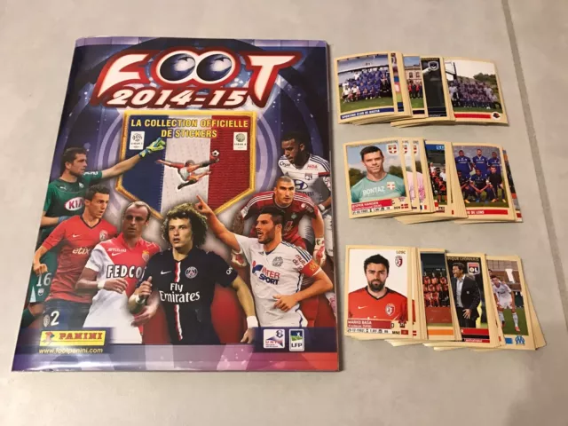 40 images stickers panini ligue 1 FOOT 2014-15 2015 choisir vignettes au choix