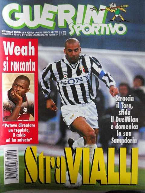 Guerin Sportivo N°46 – 1994 – Melli, Pagliuca, Fonseca, Gullit – Magazine Foot Vintage