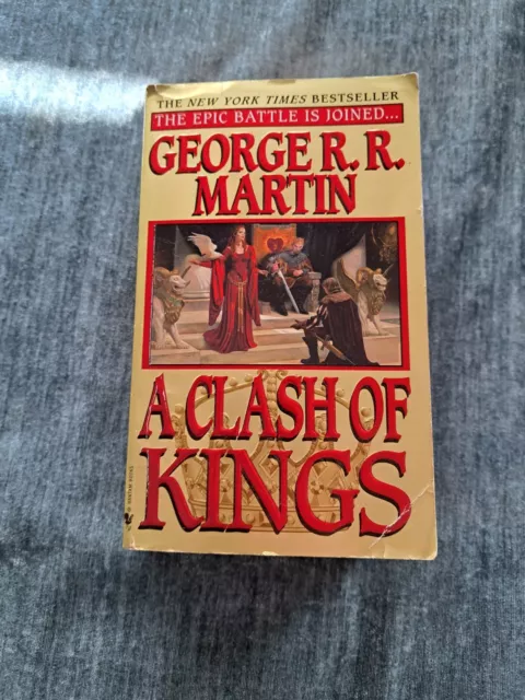 A Clash of Kings - George R.R. Martin (1st UK tpb edition, 1st print)  Voyager