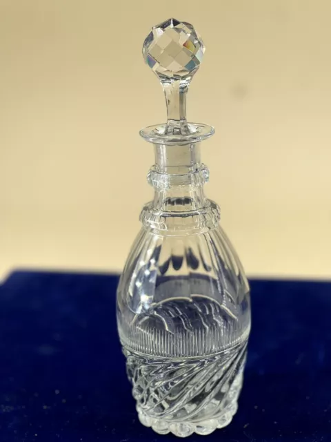 Superbe & ancienne carafe Baccarat modèle du XIX eme Louis Philippe Restauration 2