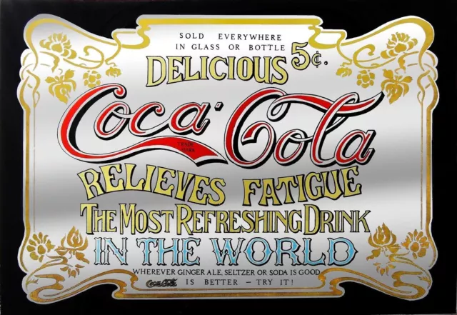 Coca Cola  Retro Metal Wall Plaque Art Vintage Advertising tin Sign