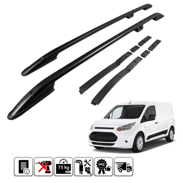 pour FORD TRANSIT CONNECT L1 2014-2021 RAILS DE PORTAGE BARRES LATÉRALES BARRES