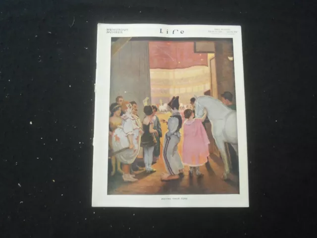 1914 April 16 Life Magazine - Humerous Number - Waiting Their Turn - L 759C