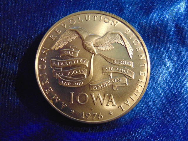 フランクリンミント　THE COINS OF THE AMERICAN 1976 FRANKLIN MINT Iowa American Revolution Bicentennial 1
