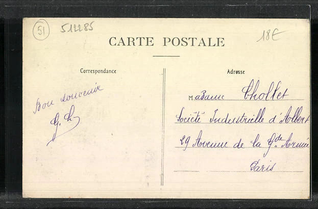 CPA Dormans, Rue de Châlons 1913 2